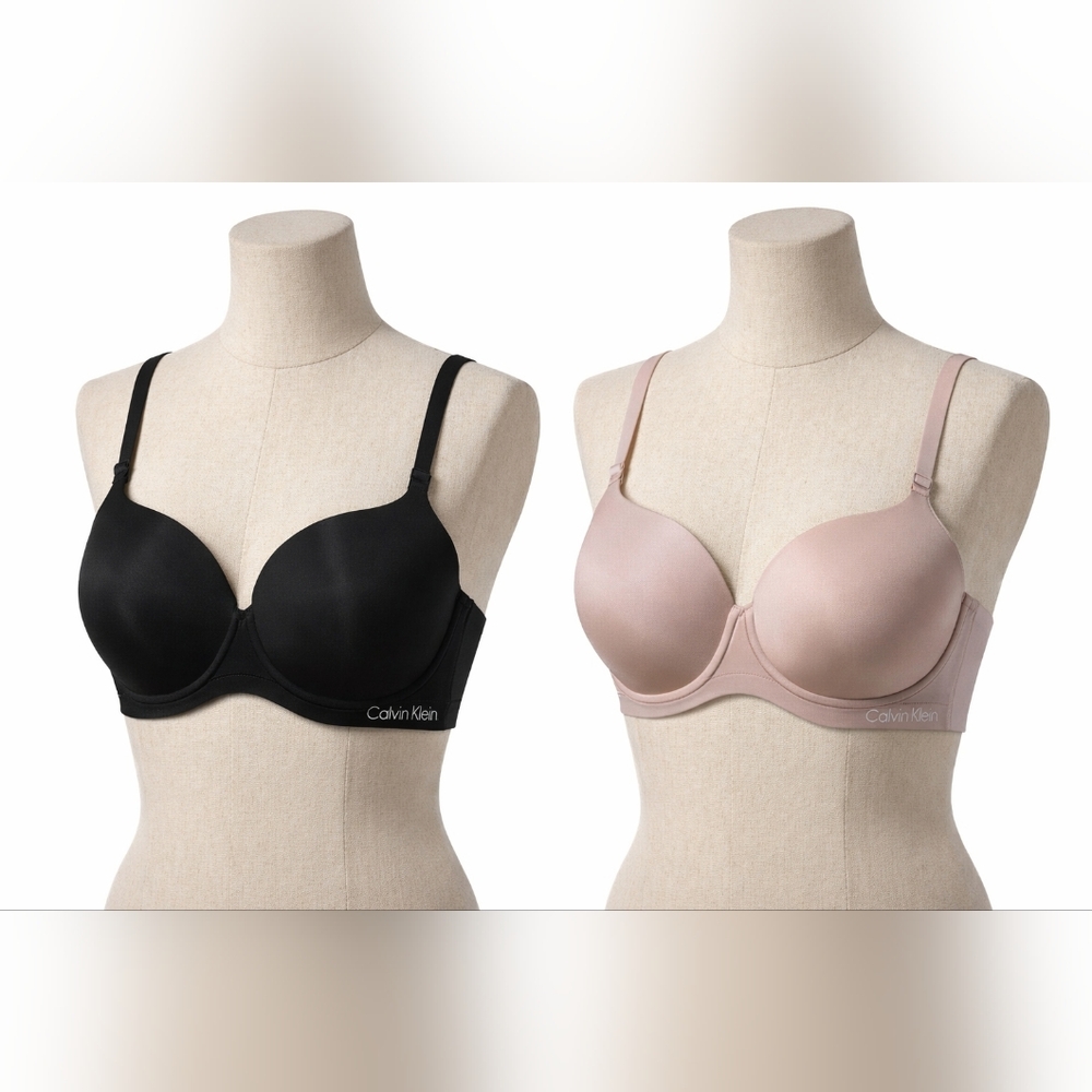 Calvin Klein Black and Tan Bras